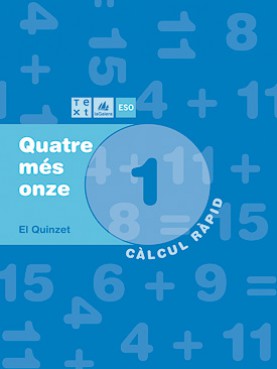 Quadern de càlcul Quatre més onze 1