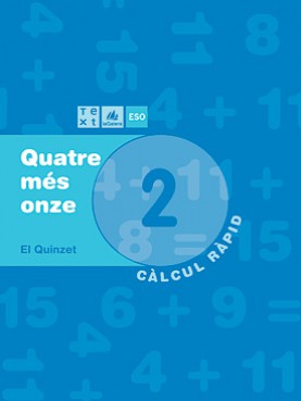 Quadern de càlcul Quatre més onze 2