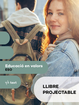 Seqüències llibre projectable. Educació en valors ESO